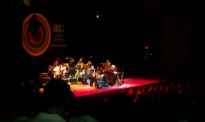 Brian Clubertson and David Sanborn at Sunset JazzFest 2012